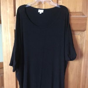 Black Ribbed LuLaRoe XL Irma